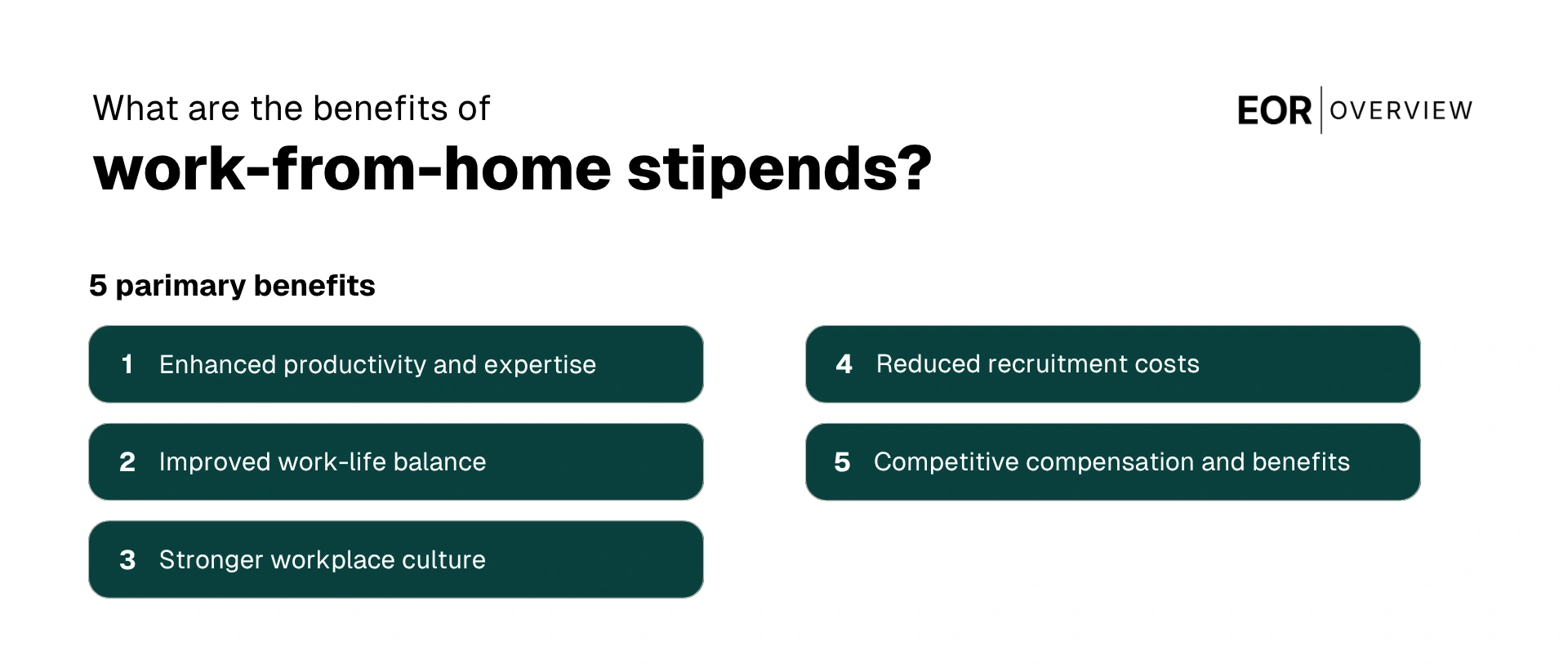 The Benefits of Work-From-Home Stipends