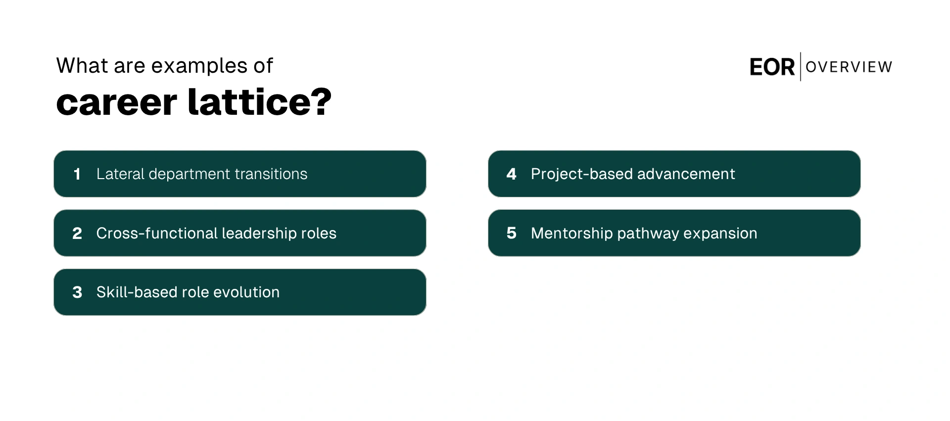 career lattice example