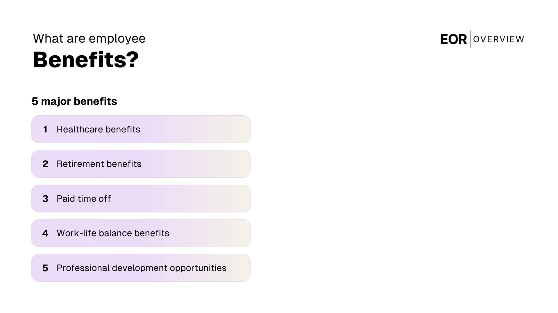 The Employee Benefits