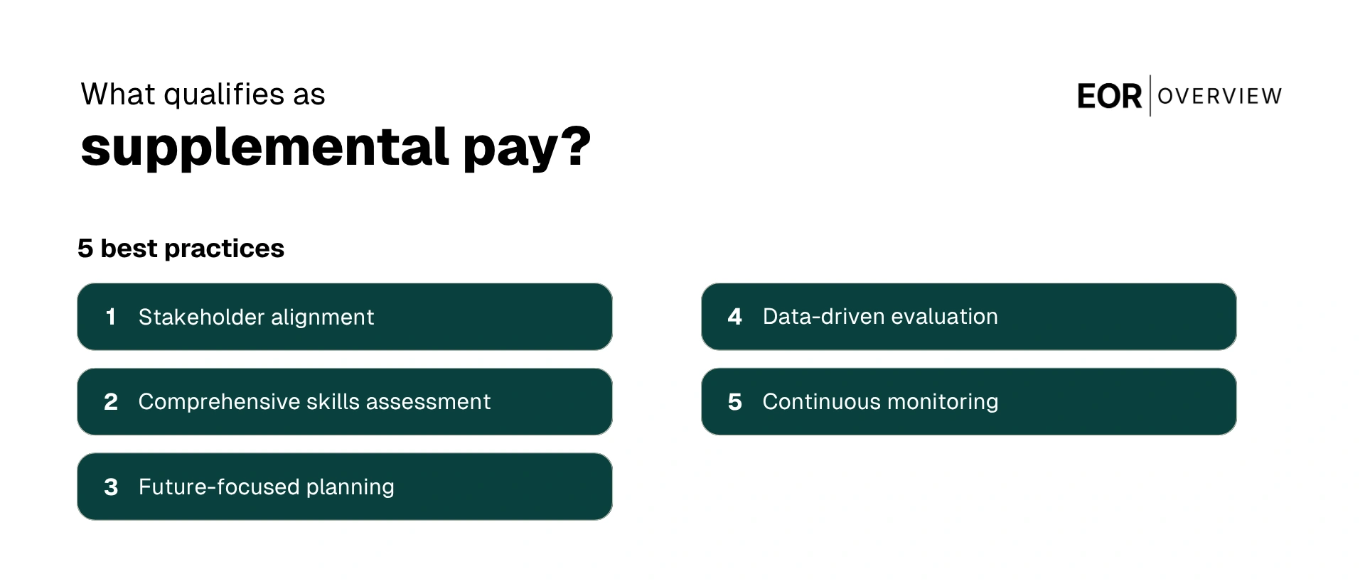What Qualifies as Supplemental Pay