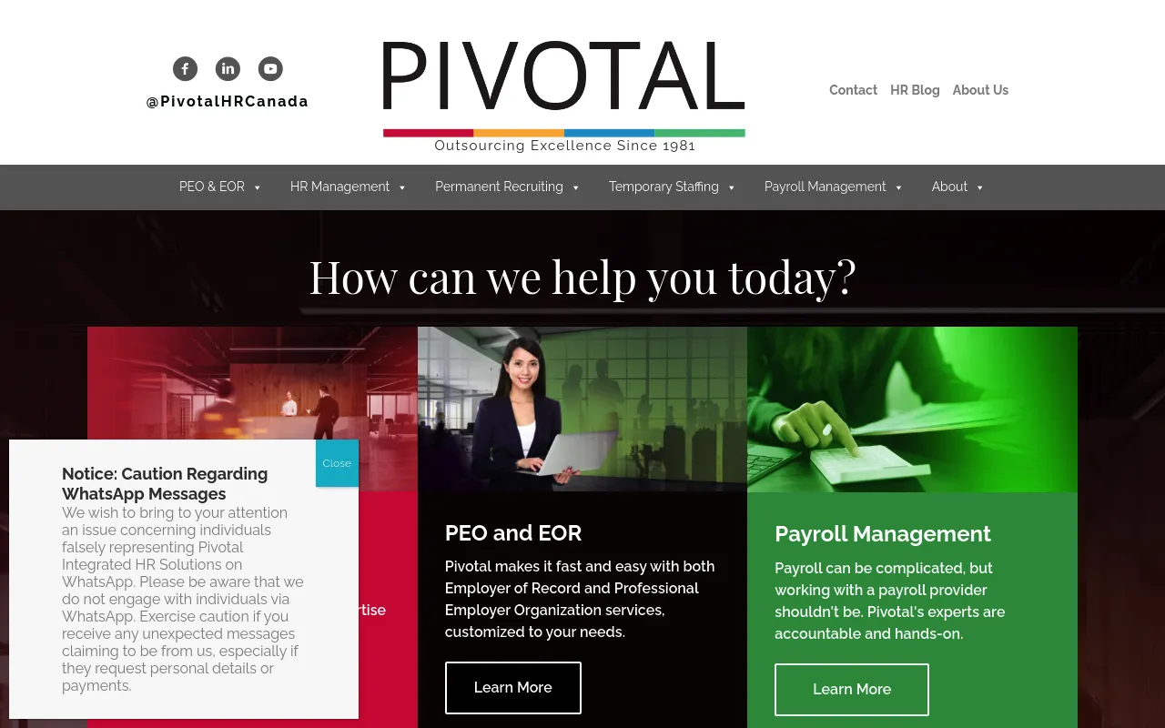 Pivotal Integrated HR Solutions