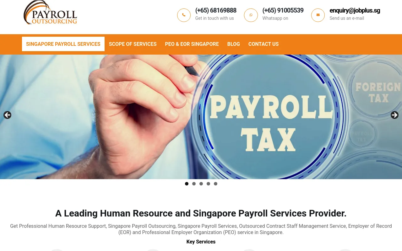 Payroll Outsourcing Singapore