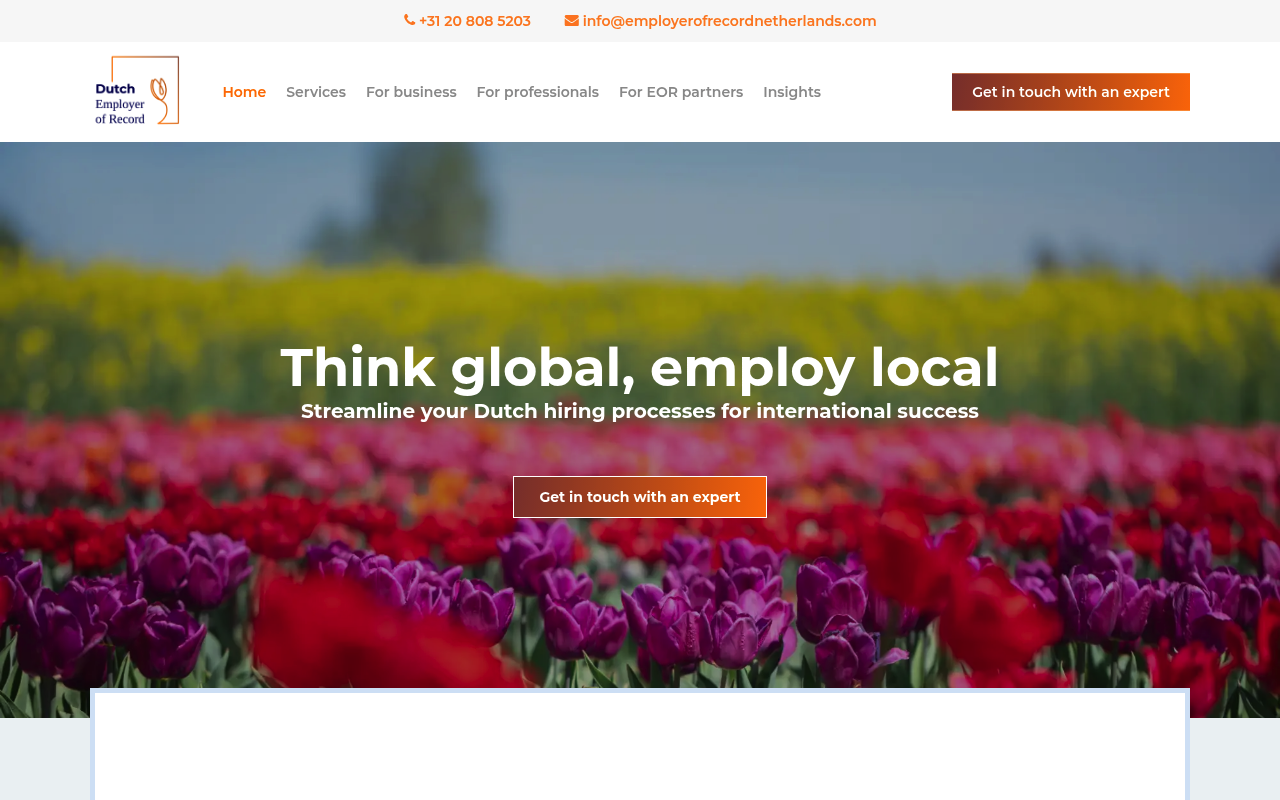 Employer of Record Netherlands