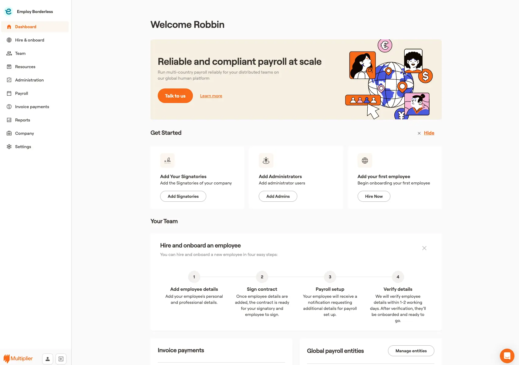 Multiplier Dashboard